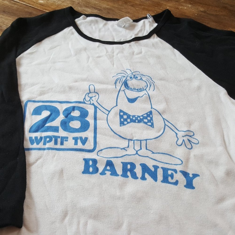 WPTF TV Durham Raleigh Fayetteville Barney Shirt